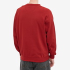 Polar Skate Co. Men's Default Crew Sweat in Rich Red