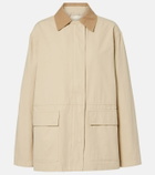 Velvet Rosa cotton gabardine jacket