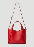 Circle Logo Tote Bag in Red