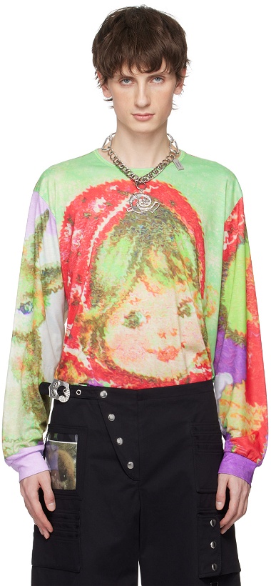 Photo: Chopova Lowena SSENSE Exclusive Multicolor Bonnet Baby Long Sleeve T-Shirt