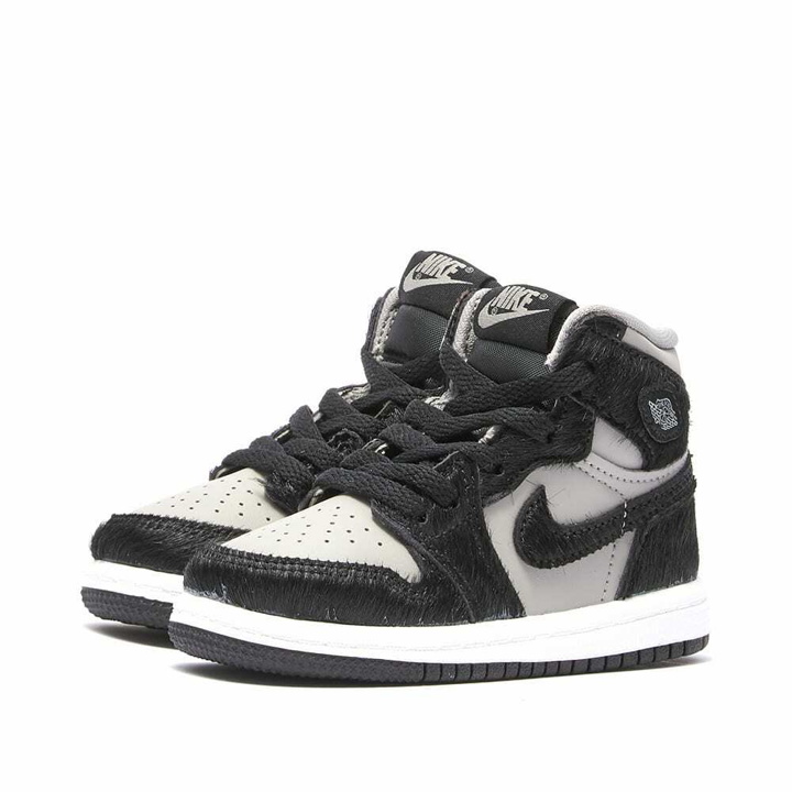 Photo: Air Jordan 1 Retro High OG TD Sneakers in Medium Grey/Black/White