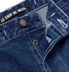 Jacquemus - Le De Nîmes Fleurs Wide-Leg Panelled Denim Jeans - Blue