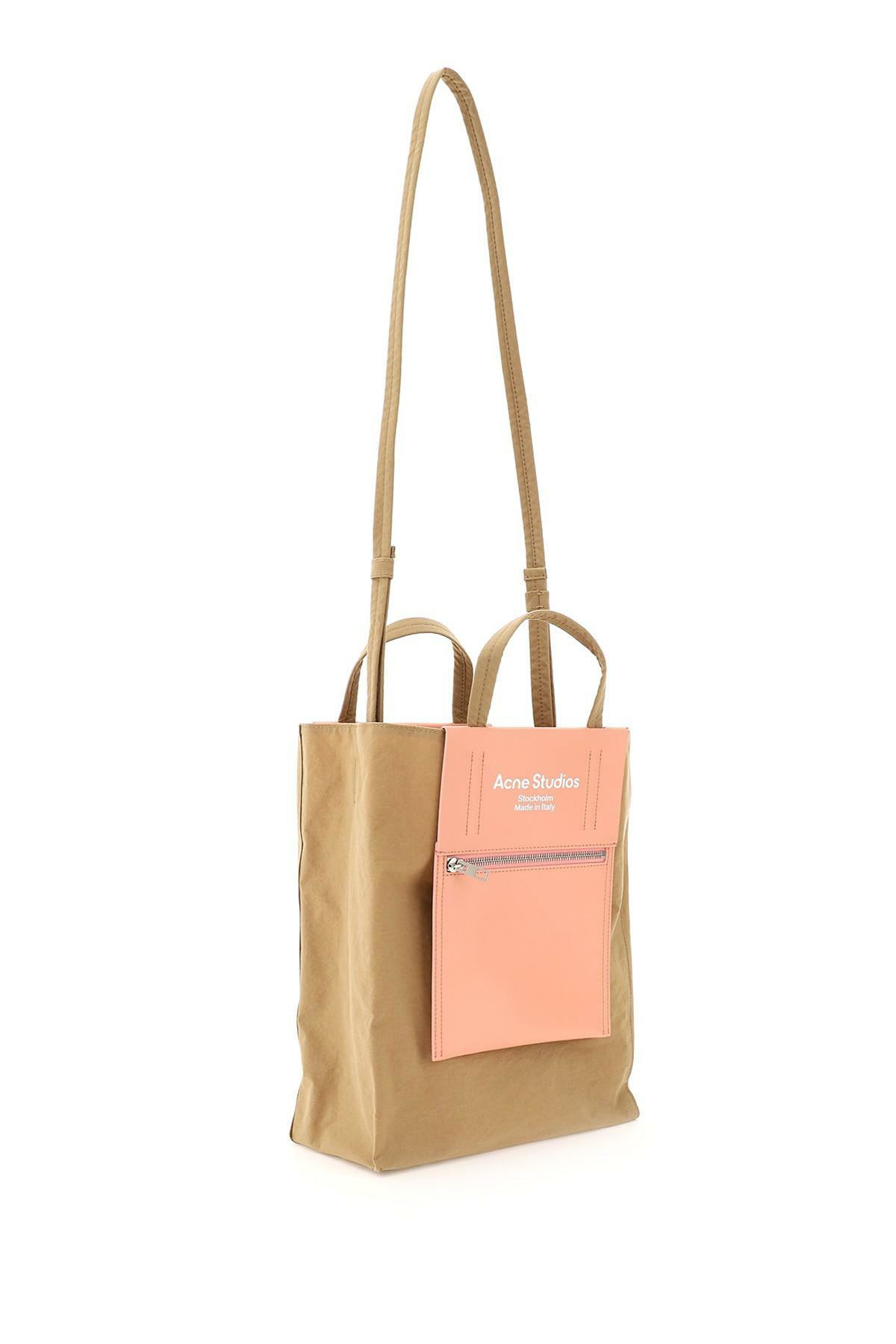 Acne Studios - Baker Out Small Logo-Print Leather and Nylon
