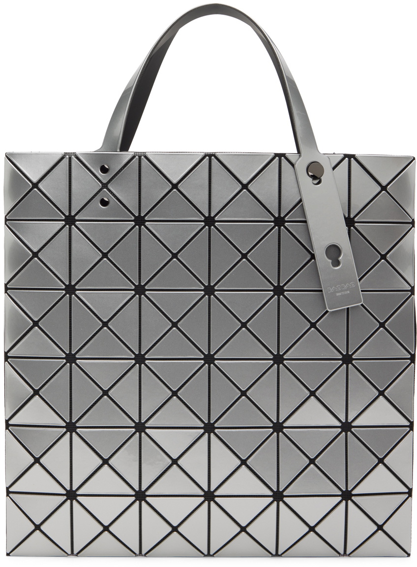 BAO BAO ISSEY MIYAKE Silver Lucent Tote Bao Bao Issey Miyake