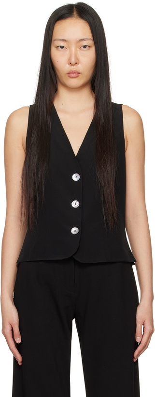 Photo: BEC + BRIDGE Black Piper Vest