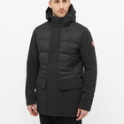 Canada Goose Men's Breton Coat in Black