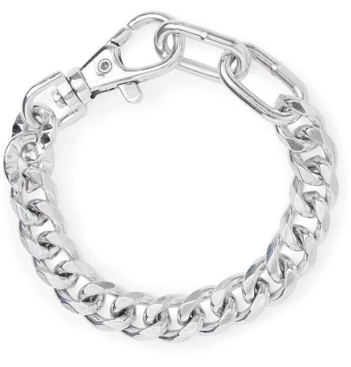 Photo: Martine Ali - Casper Silver-Plated Chain Bracelet - Silver