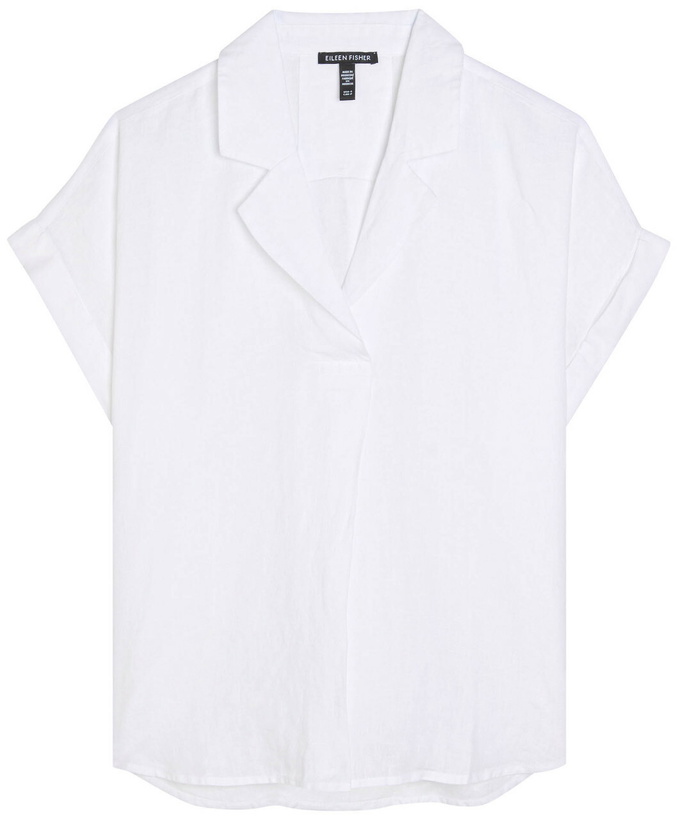 Photo: Eileen Fisher Linen Shirt White