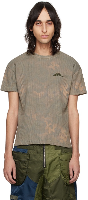 Photo: Andersson Bell Taupe Camouflage T-Shirt