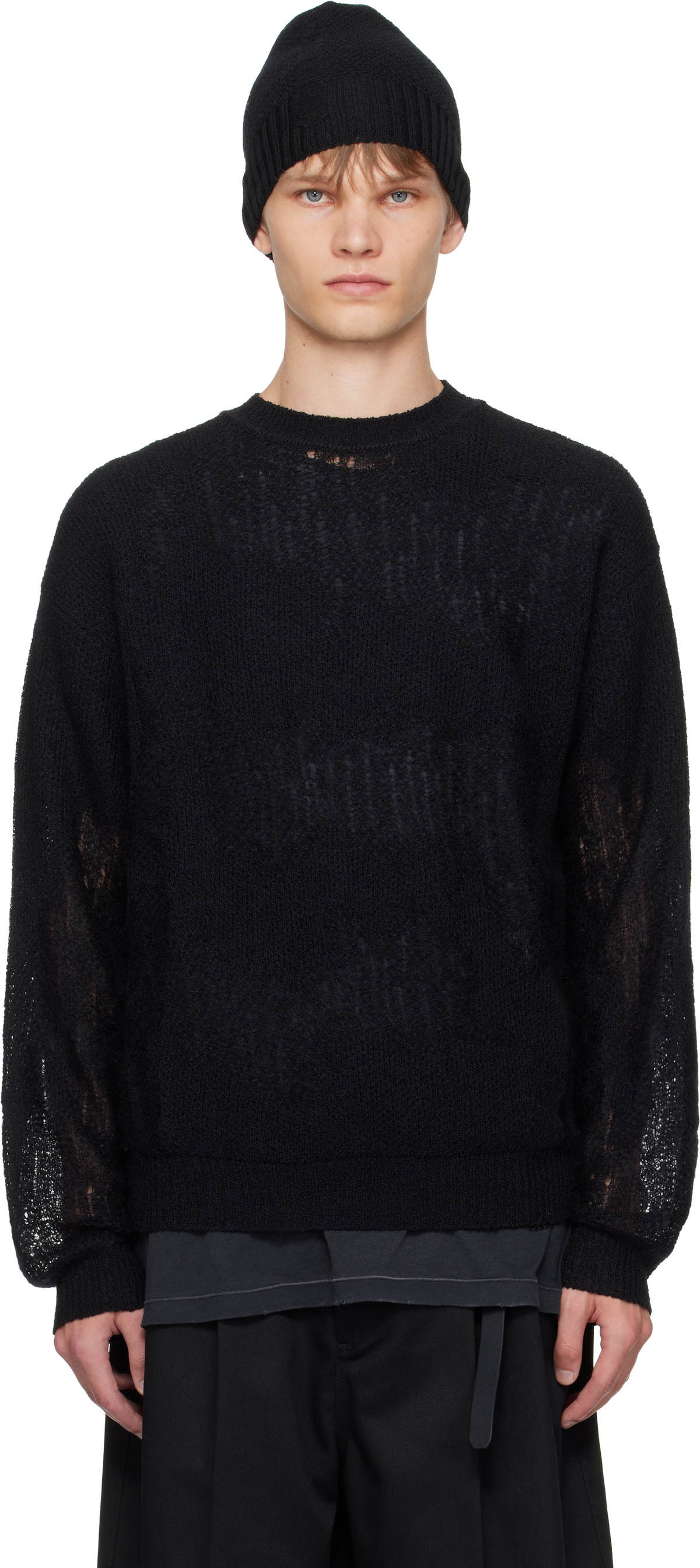 Ann Demeulemeester Black Kamillo Oversize Sweater