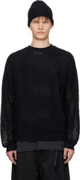 Ann Demeulemeester Black Kamillo Oversize Sweater