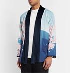 Blue Blue Japan - Reversible Printed Woven Jacket - Blue