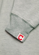 Cherry Los Angeles Western Athletic Logo-embroidered Cotton Sweatshirt Grey