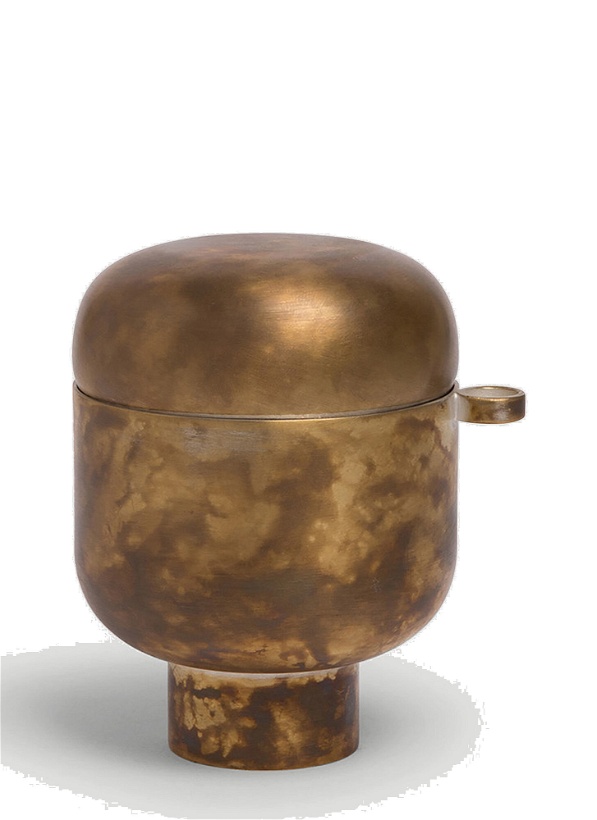 Photo: Wabi Sabi Tea Caddy in Brass