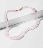 Ileana Makri 18k gold necklace with morganites