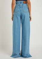 Bettter Panelled Straight-leg Cotton and Denim Trousers Camel