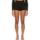 Live the Process Black Knit Boy Shorts