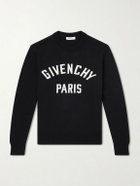 Givenchy - Knitted Cotton-Blend Sweater - Black