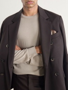 Zegna - Cashmere and Silk-Blend Sweater - Brown