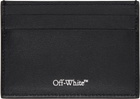 Off-White Black Jitney Quote Card Holder