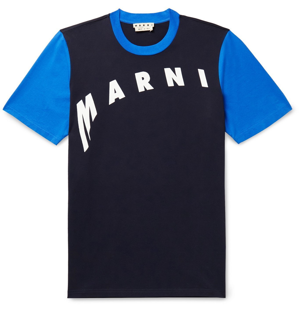 MARNI Logo-Print Cotton-Jersey T-Shirt for Men