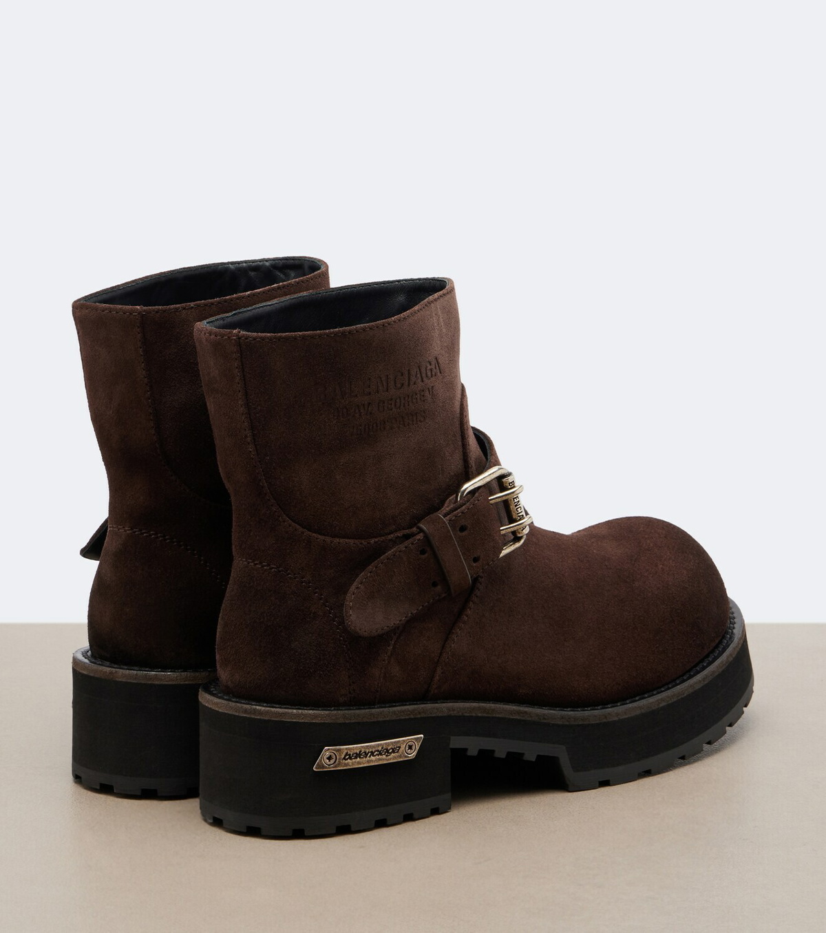 Balenciaga Venom Mini suede ankle boots