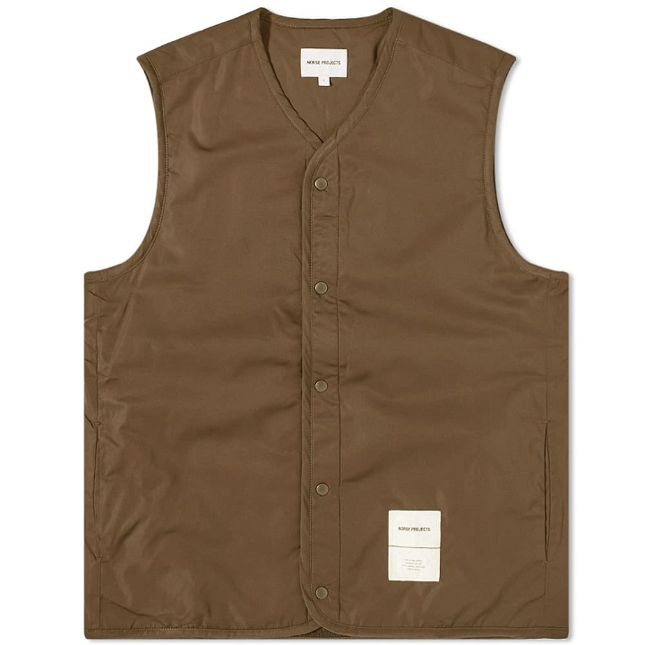 Photo: Norse Projects Otto Tab Series Fleece Gilet
