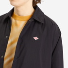 Danton Men's Logo Coach Jacket in Navy