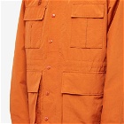 Pilgrim Surf + Supply Men's Orson Mountain Parka Jacket in Burnt Orange