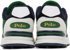 Polo Ralph Lauren Navy & Beige Trackster 200 Sneakers