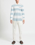 Thom Browne Mens Polo shirt Sky in Blue