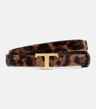 Tod's Logo leather belt