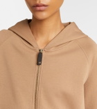 'S Max Mara Cotton-blend jersey hoodie