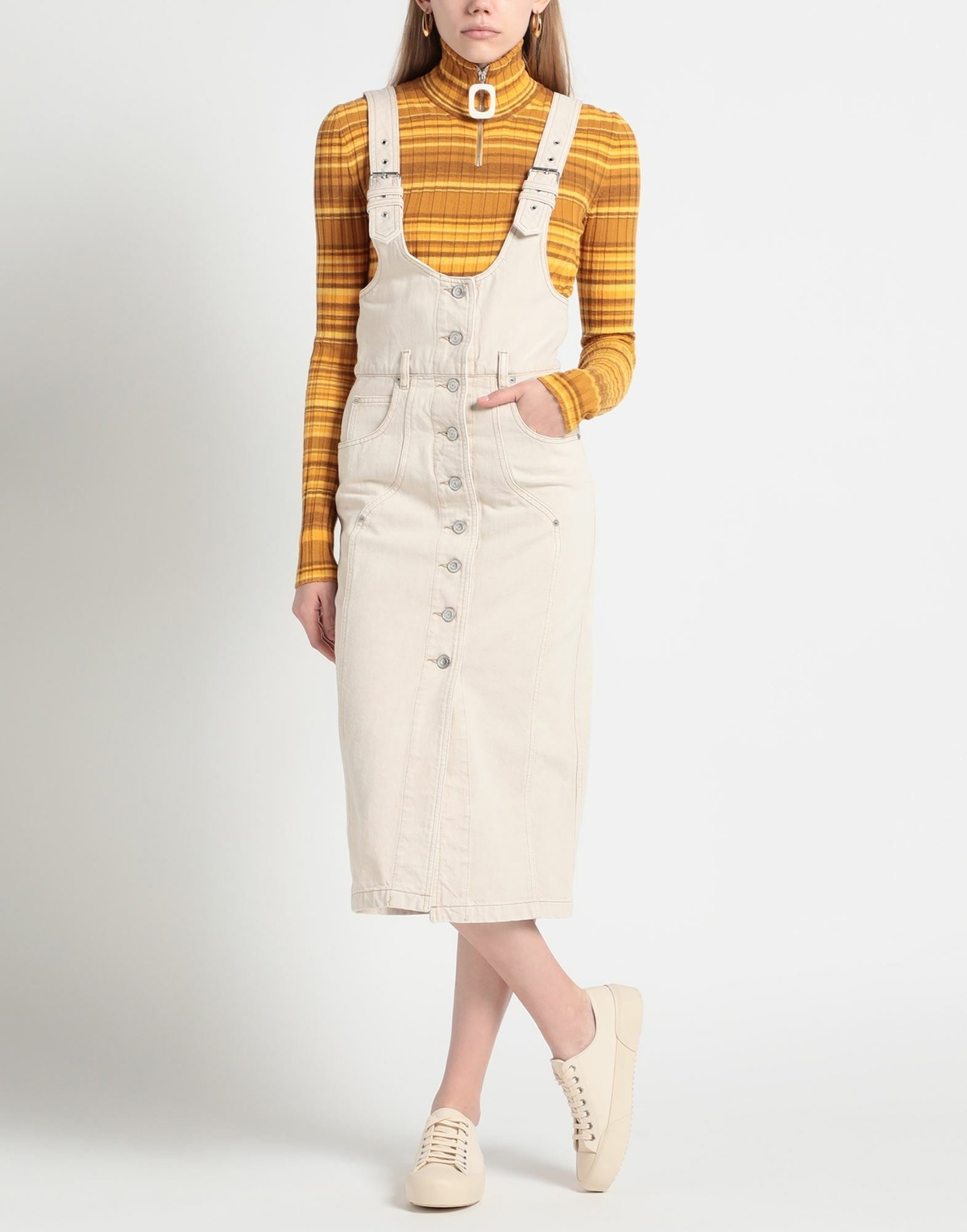 Marant Étoile Womens Overalls in Beige