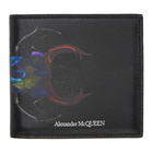 Alexander McQueen Black Bug Wallet