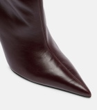 Khaite Bella 100 leather knee-high boots