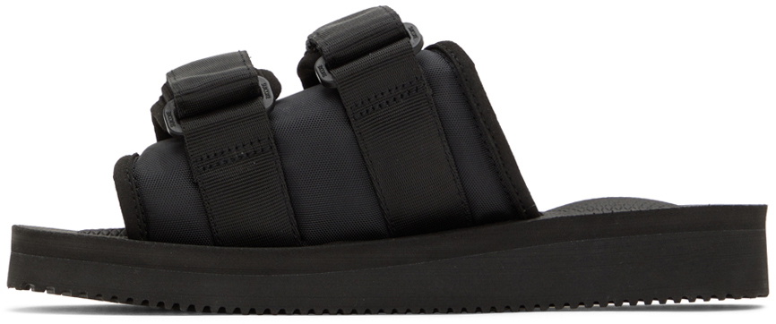 SUICOKE Black MOTO-Cab Sandals