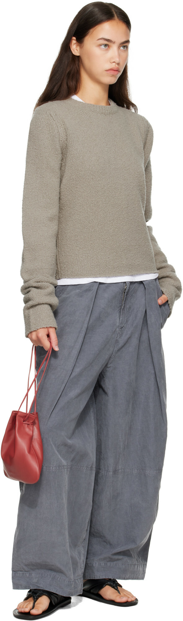 YMC Gray Deadbeat Trousers
