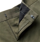 Fendi - Stretch Cotton-Twill Shorts - Green