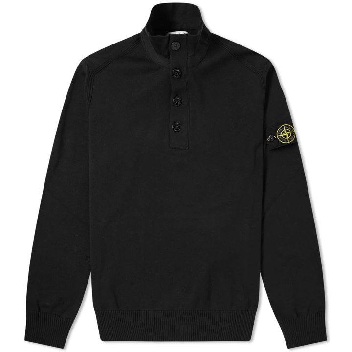 Photo: Stone Island Half Button Collar Knit