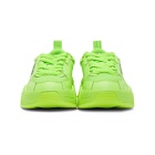 Versace Jeans Couture Green Logo Low-Top Sneakers