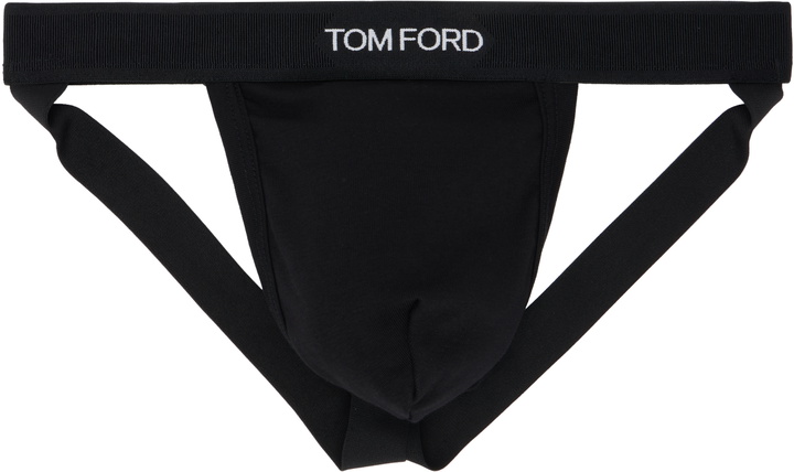 Photo: TOM FORD White Cotton Jock Strap
