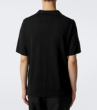 Saman Amel David cashmere and silk polo sweater