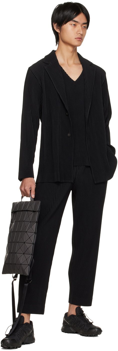 Homme Plissé Issey Miyake Black Basics Blazer