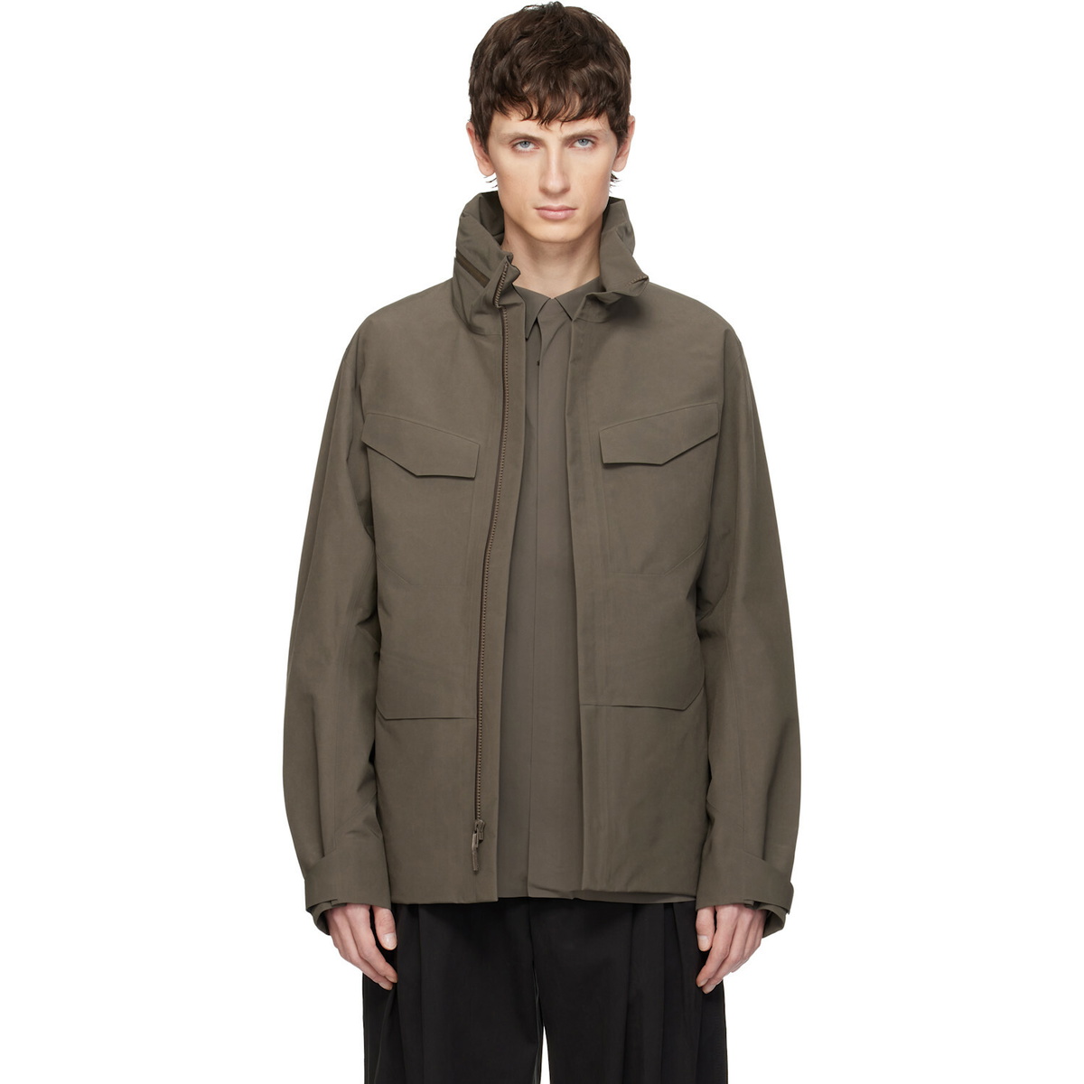 Veilance Taupe Field Jacket