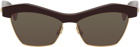 Bottega Veneta Geometric Cat-Eye Sunglasses