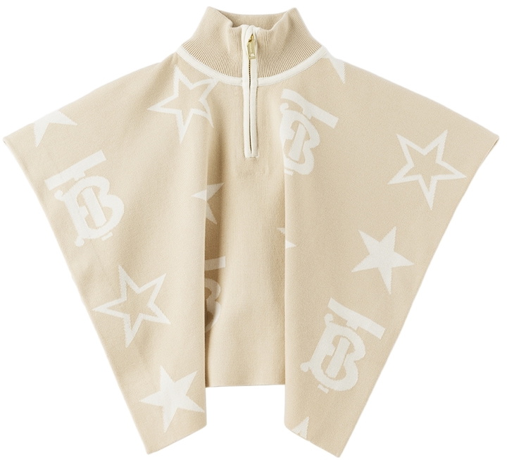 Photo: Burberry Baby Beige TB Star Cape