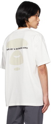 AAPE by A Bathing Ape White Printed T-Shirt