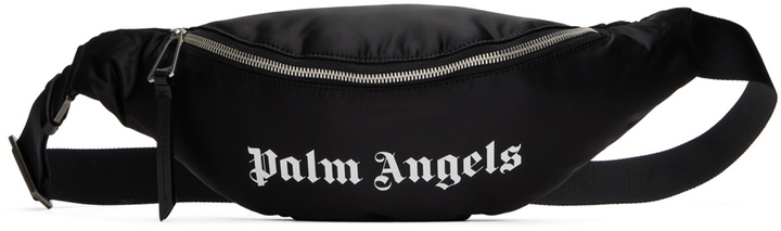 Photo: Palm Angels Black Zip Pouch