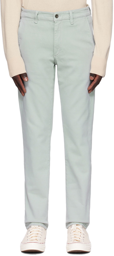 Photo: rag & bone Blue Fit 2 Action Trousers